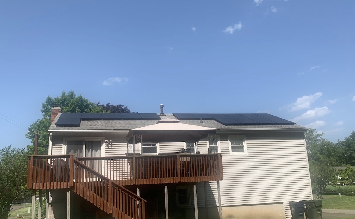 Solar installation by New England Energy Solutions