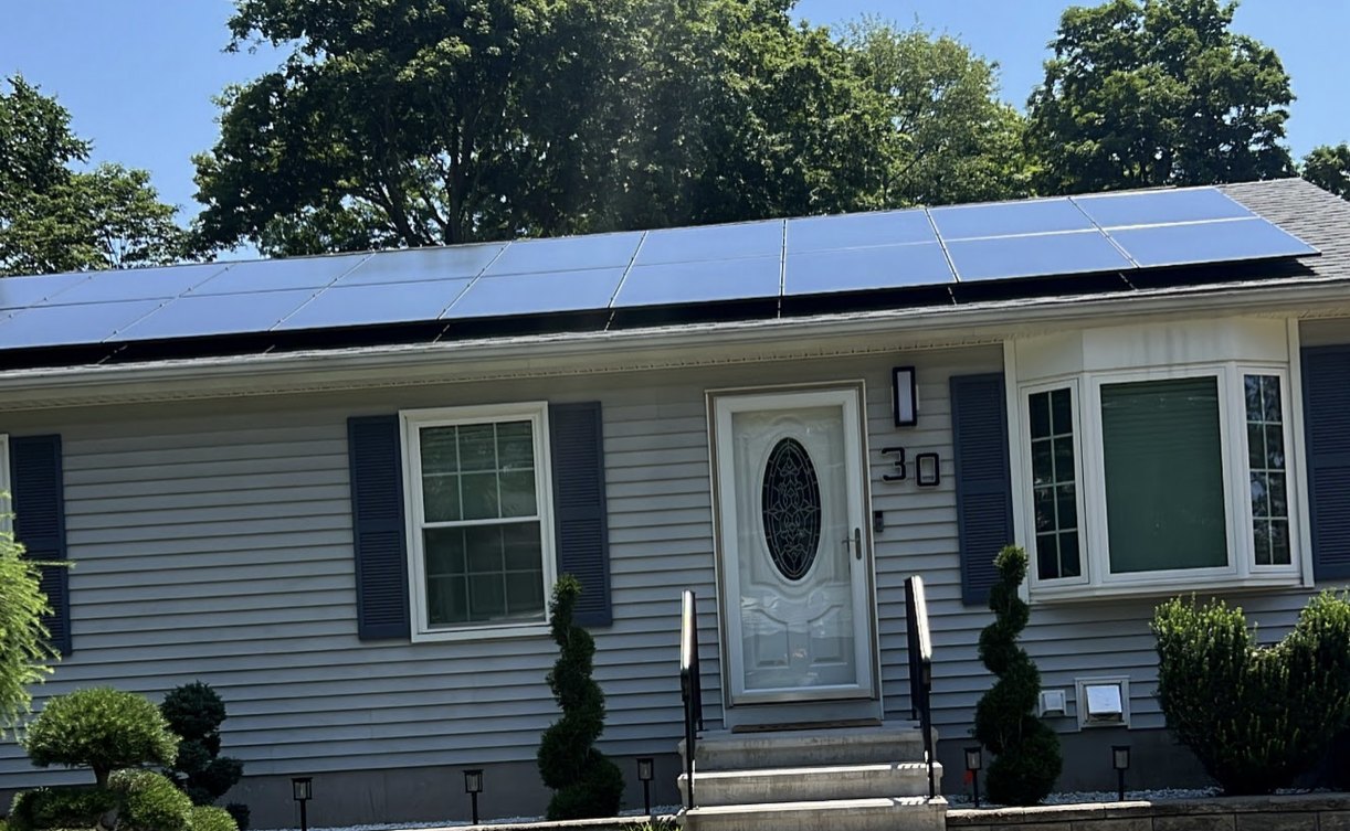 Solar installation by New England Energy Solutions